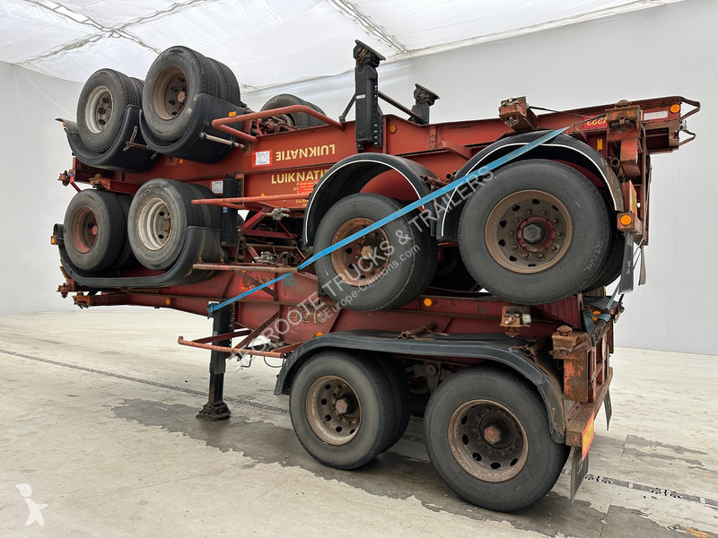 Semiremorca Van Hool Stack 4 x skelet 20 ft