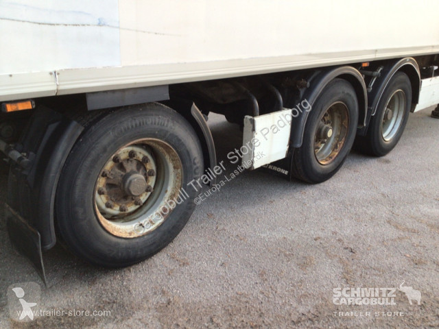 Semitrailer Krone Tiefkühler Standard Ladebordwand