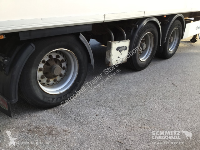 Semitrailer Krone Tiefkühler Standard Ladebordwand