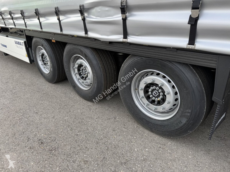 Oplegger Krone Profi Liner, Liftachse