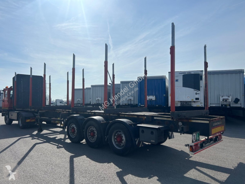 Semiremorca Schwarzmüller Holzauflieger 6...