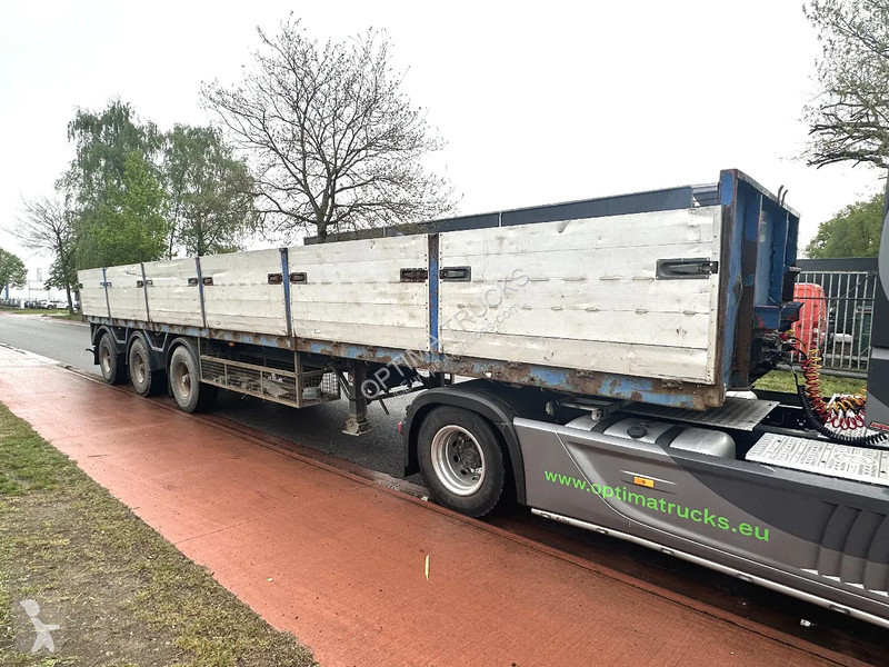Semitrailer Pacton Plateau à ridelles / Flatbed...