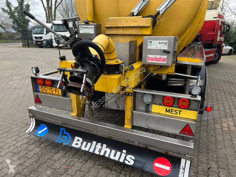 Oplegger Burg 36m3 Mestoplegger Geijkte weging...