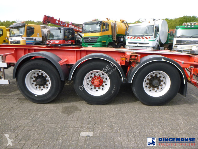 Semiremorca Burg 3-axle container chassis 20-30 ft