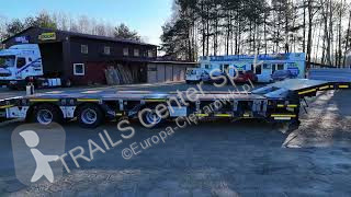 Sættevogn Mega DMC 54 T. 18.60 m. 4 x wheel...