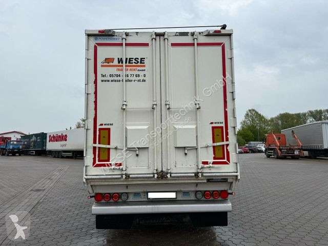 نصف مقطورة Knapen K100 Schubboden 71 m³...