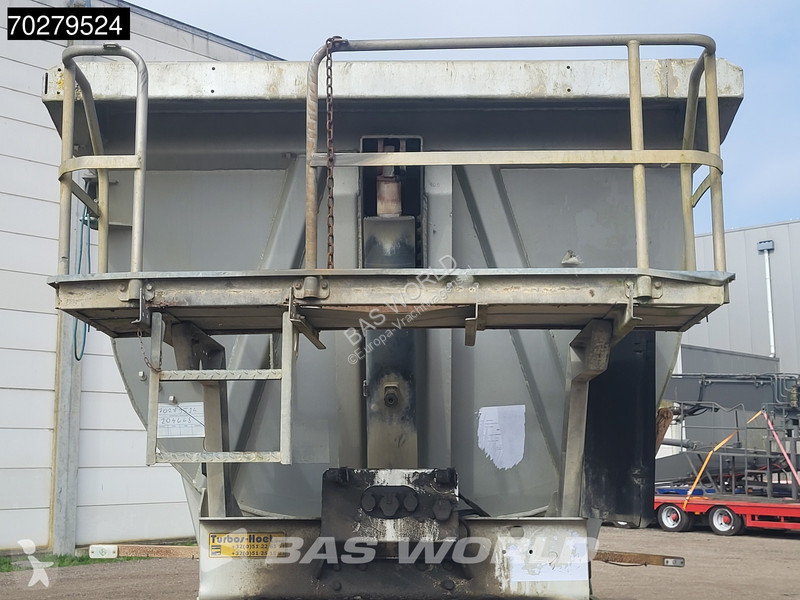 Semi reboque Desot SD.3A Liftachse 25m3