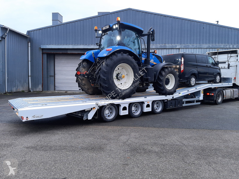 Semitrailer Trouillet 38 TONNES DRAWER PORTE A...