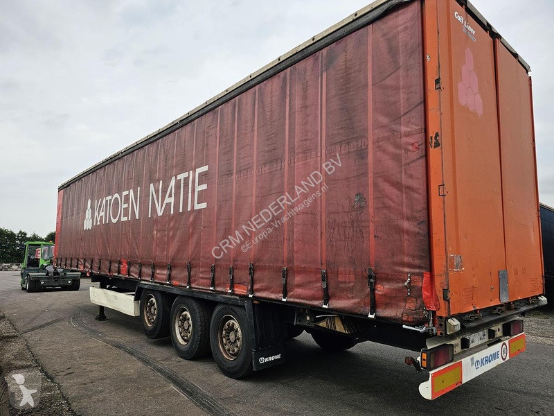Oplegger Krone sd| 3 axle curtainsider | Saf disc.