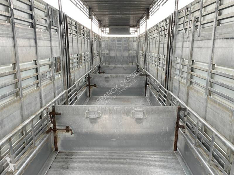 Semitrailer Pezzaioli 3 étages indépendants