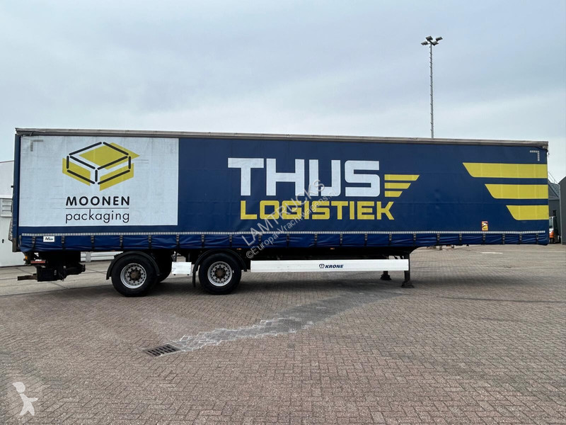 Semitrailer Krone 2axle Steering Axle BPW DISK...