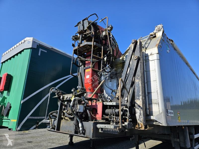 Semitrailer Legras  FOND MOUVANT 3 ESSIEUX AVEC...