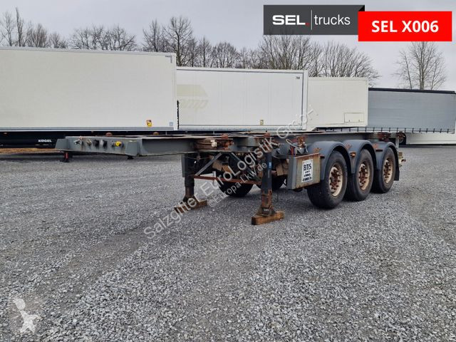 نصف مقطورة Krone C 24 Containerchassie (Gesamt...