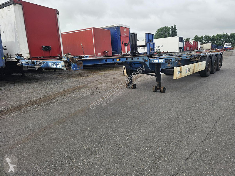 Semitrailer Krone 27 | 40, 30, 2x 20 ft | Rear...