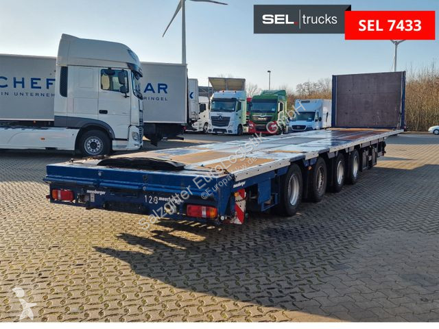 Semiremorca Meusburger MPS-4 / Lenkachse /...