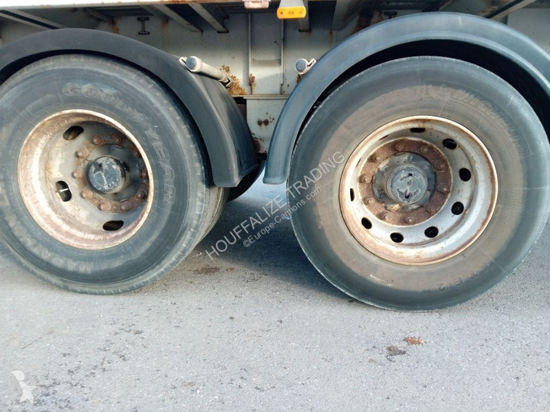Semitrailer Trailor 2 axles / Full steel - rail...