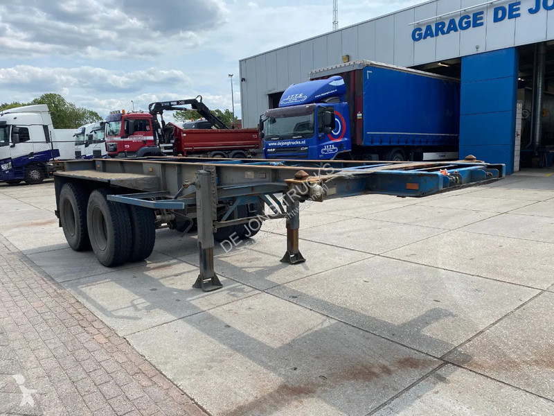Semitrailer Van Hool 20FT Chassis / Steel...