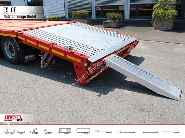 Semiremorca ES-GE 3-Achs Megatrailer, hydr....