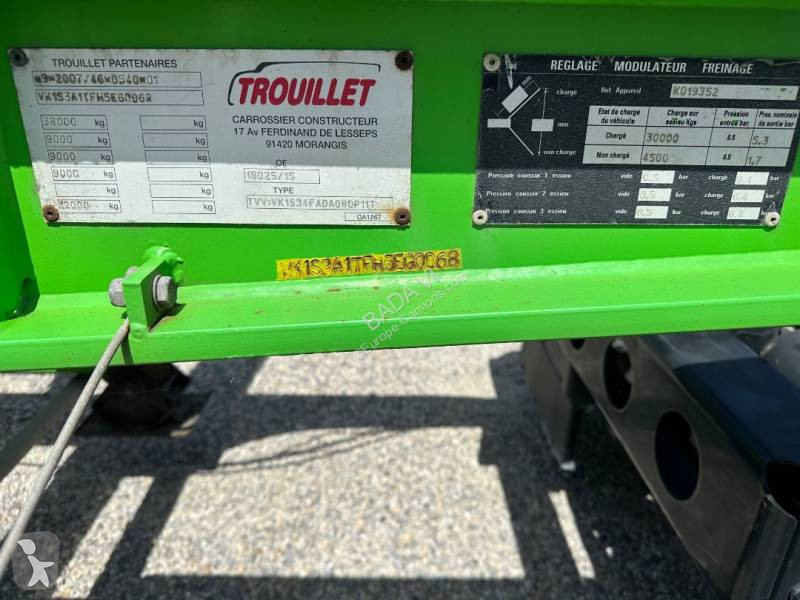 Semitrailer Trouillet