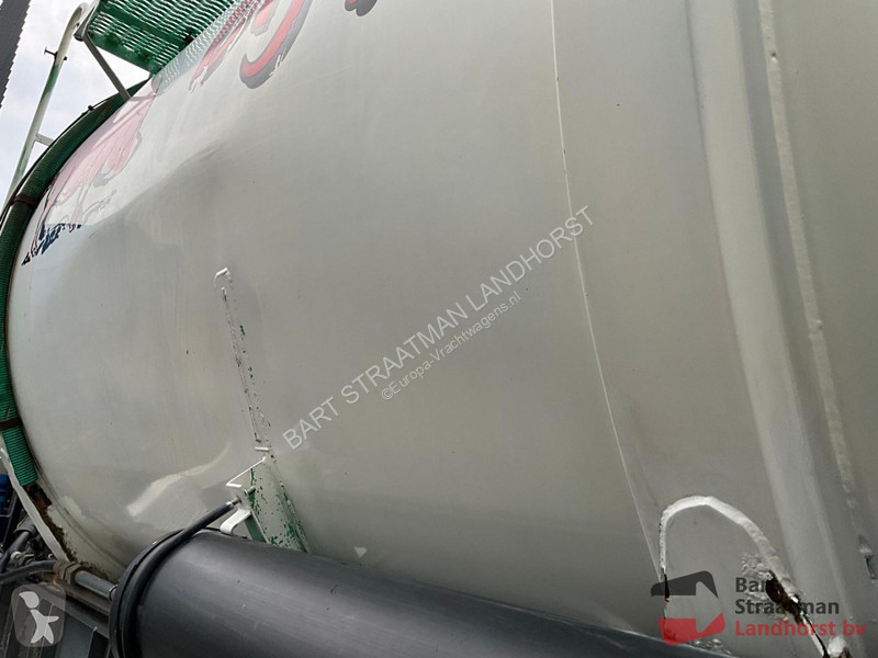 Semiremorca Van Hool 3G0015 Mesttrailer RVS Met...
