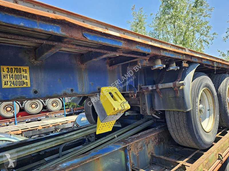 Oplegger Van Hool 3B0073 | 3 AXLE FLATBED 13.60...