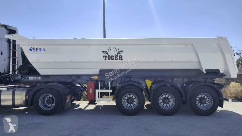 Semi remorque Serin Tiger HARDOX 28 m³ Tipper...