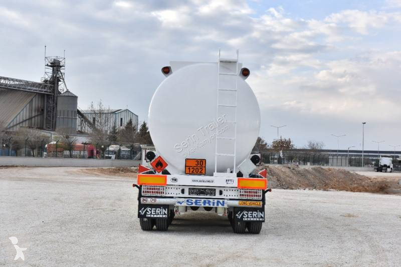 Semi remorque Serin Aluminum  Fuel Oil Tanker...