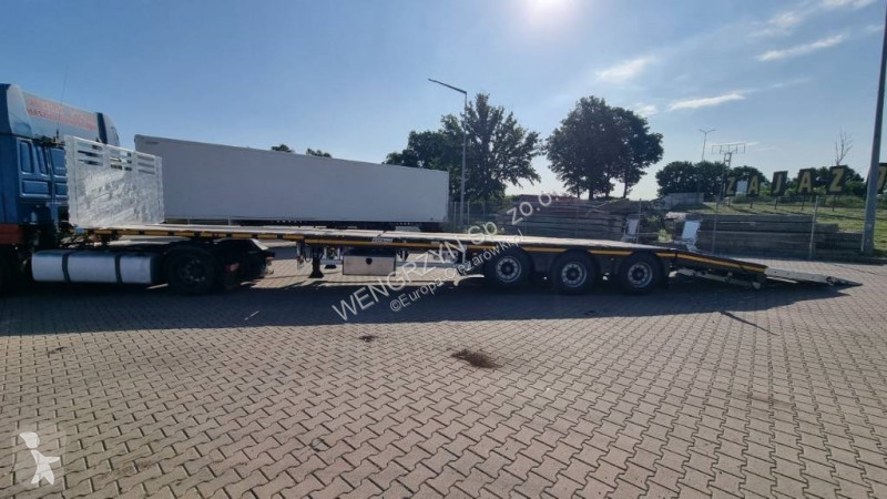 Oplegger MAX Trailer platforma z hydraulicznie...