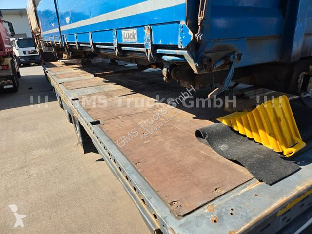 Semirimorchio Krone Tieflader Maschinen Transport
