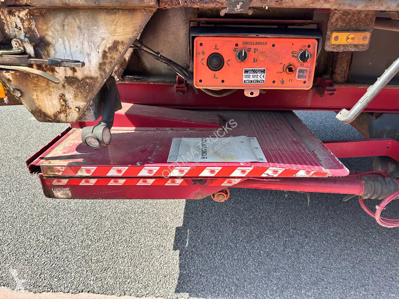 Semitrailer Renders SR-AF-FS met laadklep
