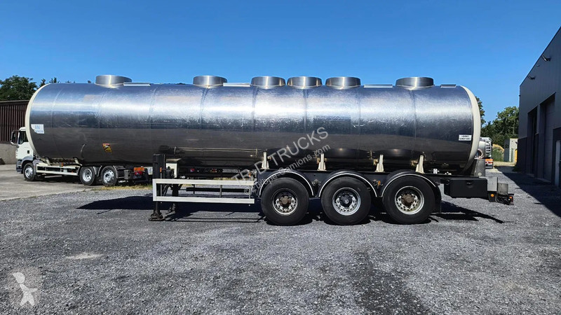 Sættevogn Magyar INSULATED INOX TANK 29000 L -...