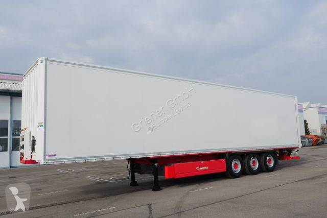 Semitrailer Krone 27/ ISOLIERTER KOFFER LBW...