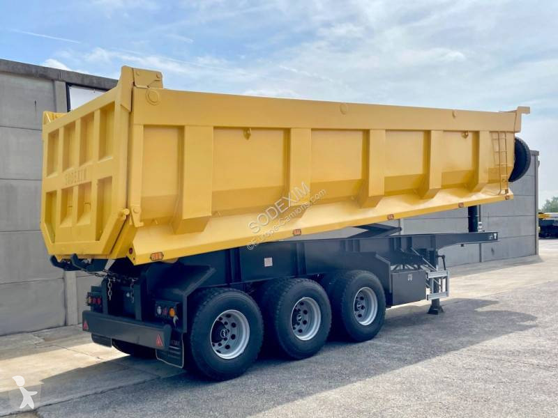 Semi remorque Sodexim BENNE ACIER 35M3 - 3...