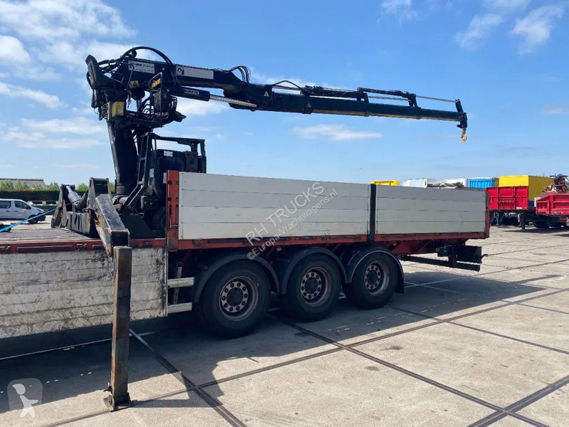 Semitrailer Lecitrailer MET HIAB R165 F3