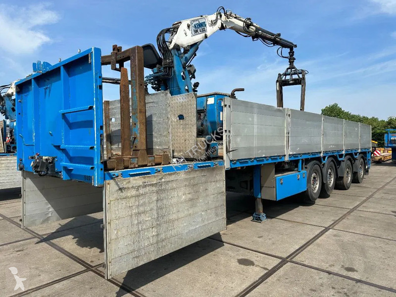 Semitrailer Pacton 4 X 4 ASSIGE MET KENNIS...