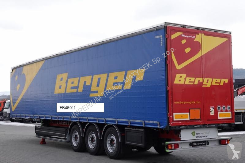 Semitrailer Berger ECOTRAIL / FIRANKA /...