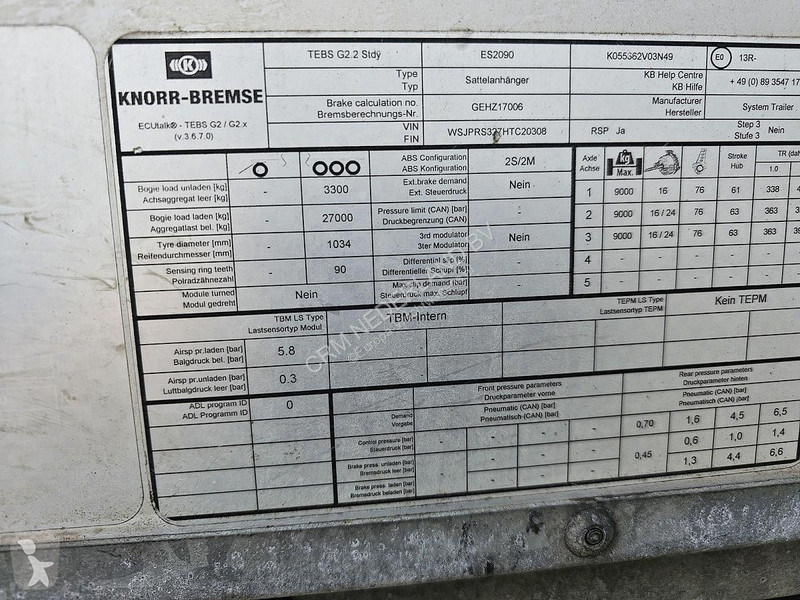 Oplegger  LPRS 24| MERCEDES BENZ DISC