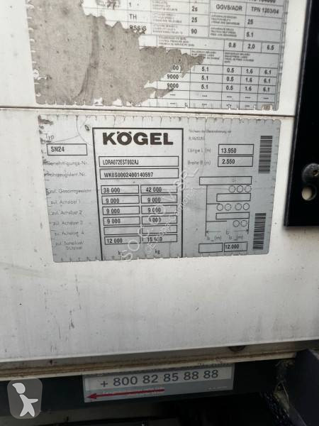 Semitrailer Kögel S24
