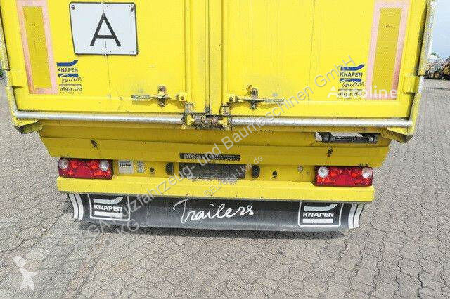 Semitrailer Knapen K 100/92 cbm./Liftachse/Funk
