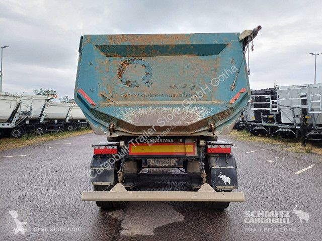 Semitrailer Schwarzmüller Kipper Stahlrundmulde...