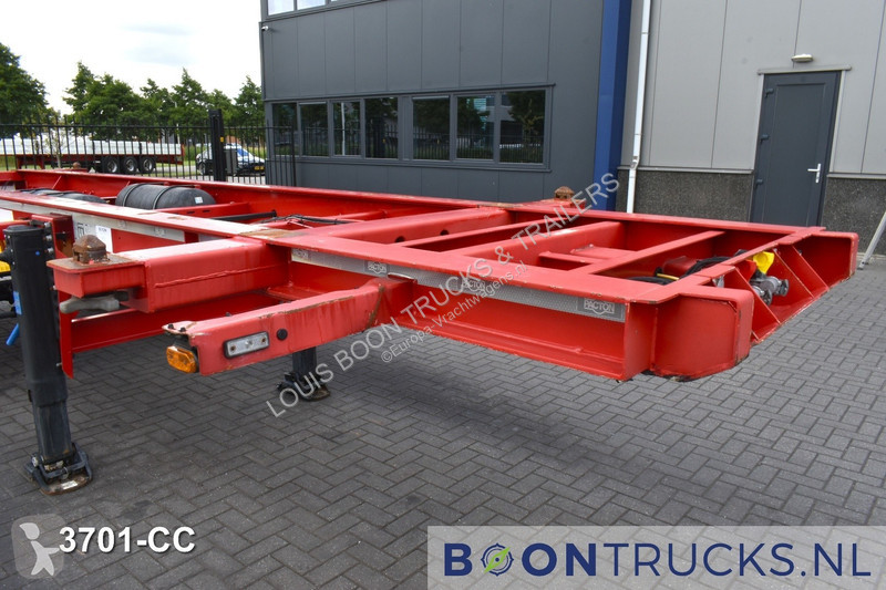 Semitrailer Pacton TXC 233 | 20ft * 2980 Kg *...