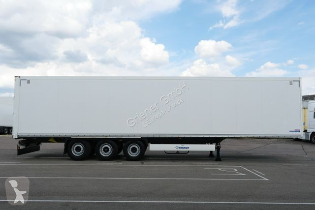 Semitrailer Krone 27/ DOPPELSTOCK / ZURRLEISTE...