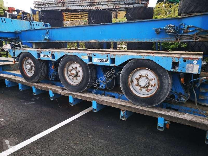 Semitrailer Nicolas  4+3 ESSIEUX