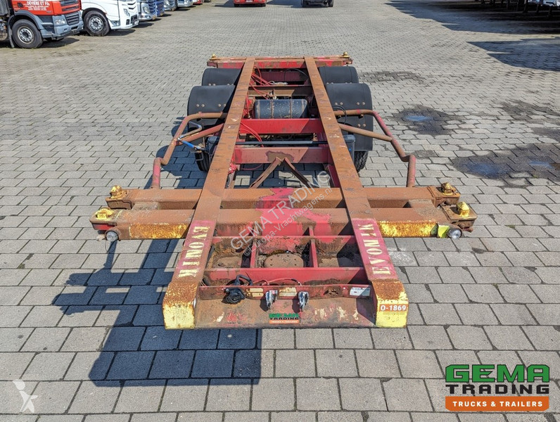 Semiremorca Krone SZC 20FT 2-Assen ROR - STEEL...