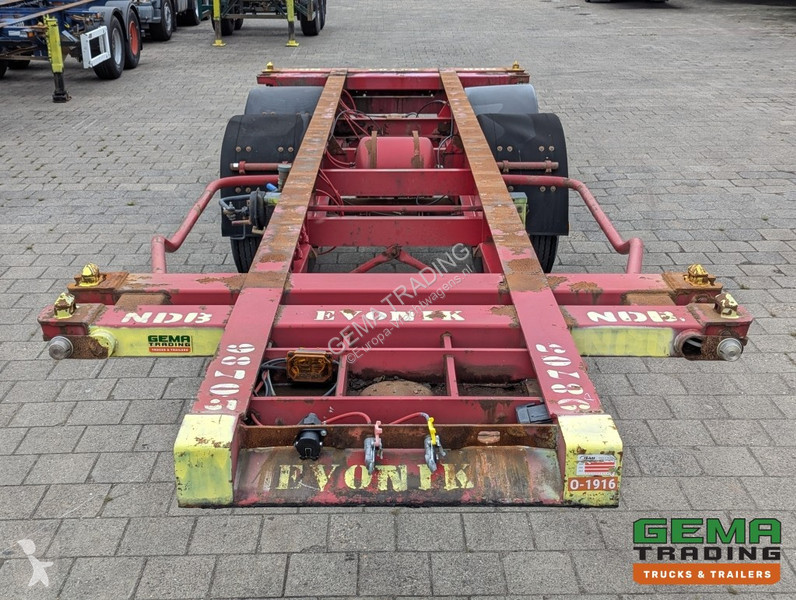 Semiremorca Krone SZC 20FT 2-Assen ROR - STEEL...