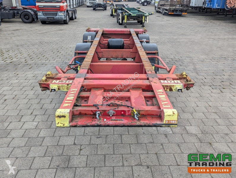 Semiremorca  SD-901M 20FT 2-Assen ROR...