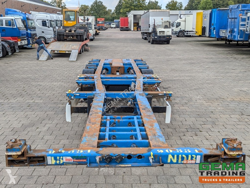 Semitrailer Krone 27 3-Assen BPW Drumbrakes -...
