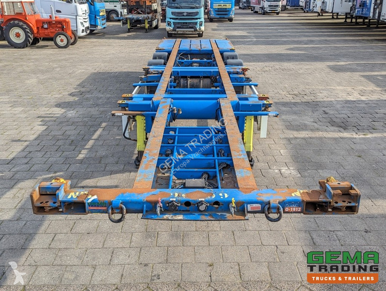 Semitrailer Krone C-27 3-Assen BPW Drumbrakes -...