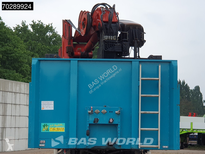 Semitrailer  S12/27P2-13,2KR Crane HIAB R165-F3...