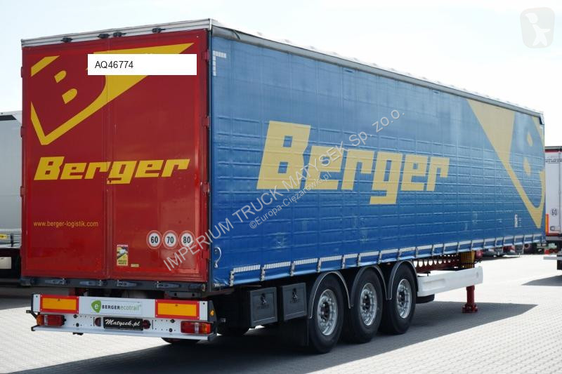 Semitrailer Berger ECOTRAIL / FIRANKA /...